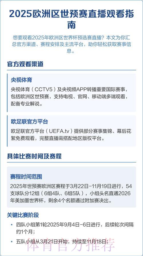 世界杯直播全攻略：多种观看渠道一览